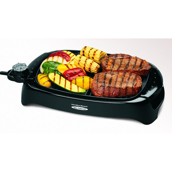 Hamilton Beach® 8 Serving Indoor & Outdoor Smokeless Grill Adjustable